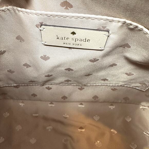 Kate Spade Harlow Crossbody Purse Warm Beige Leather WKR00058 - Picture 3 of 8